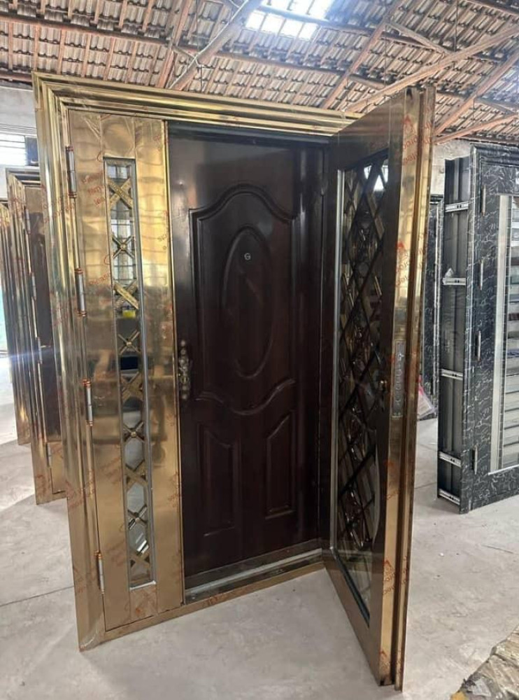 High-quality Steel Security door-in-door entrance door