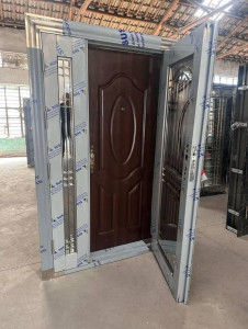 Security Double Security Steel Door 