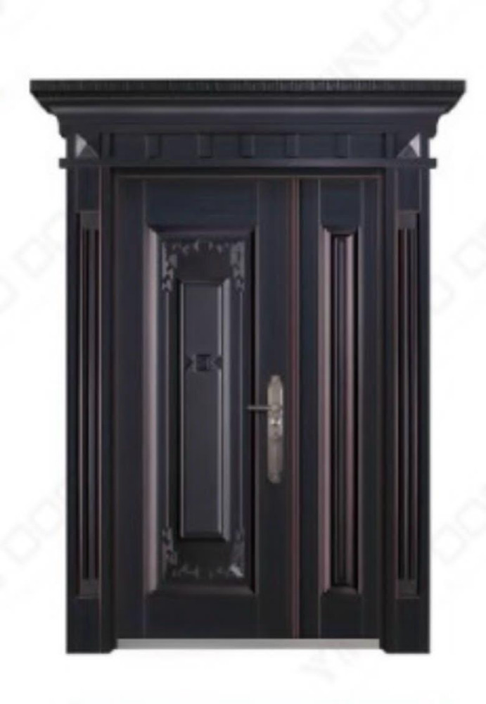 Steel Security Door constructed from cold-rolled steel sheets for durability and security 