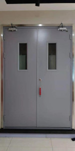 Double-leaf Steel fire-rated door
