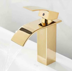 Gold plated tap