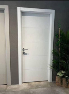 Modern White Interior Door
