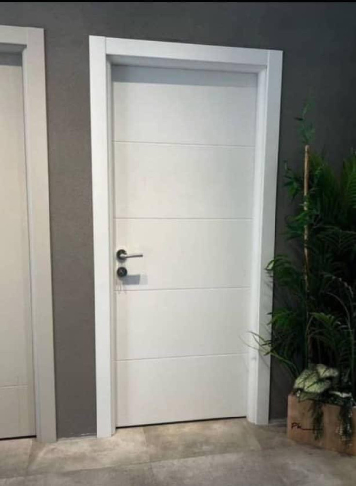 Modern White Interior Door