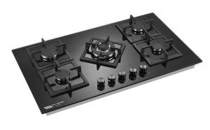 Sky-Oppein 5-burner built-in gas hob