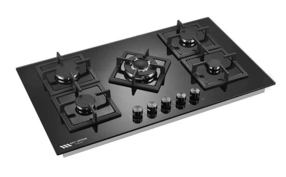 Sky-Oppein 5-burner built-in gas hob