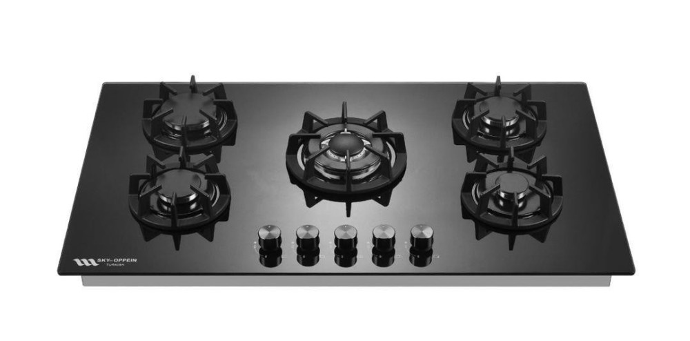 built-in-5-burner gas hob