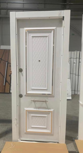 White Turkish Security Door