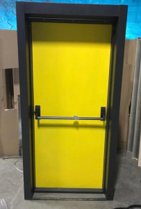 Fire Exit Door with a Panic Bar