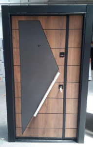 Black aesthetic Turkish Security Door