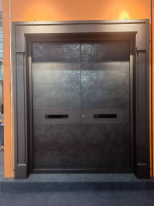 Modern, large double Security Door