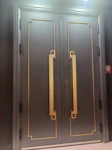 Big House China factory luxury entrance door with a modern design