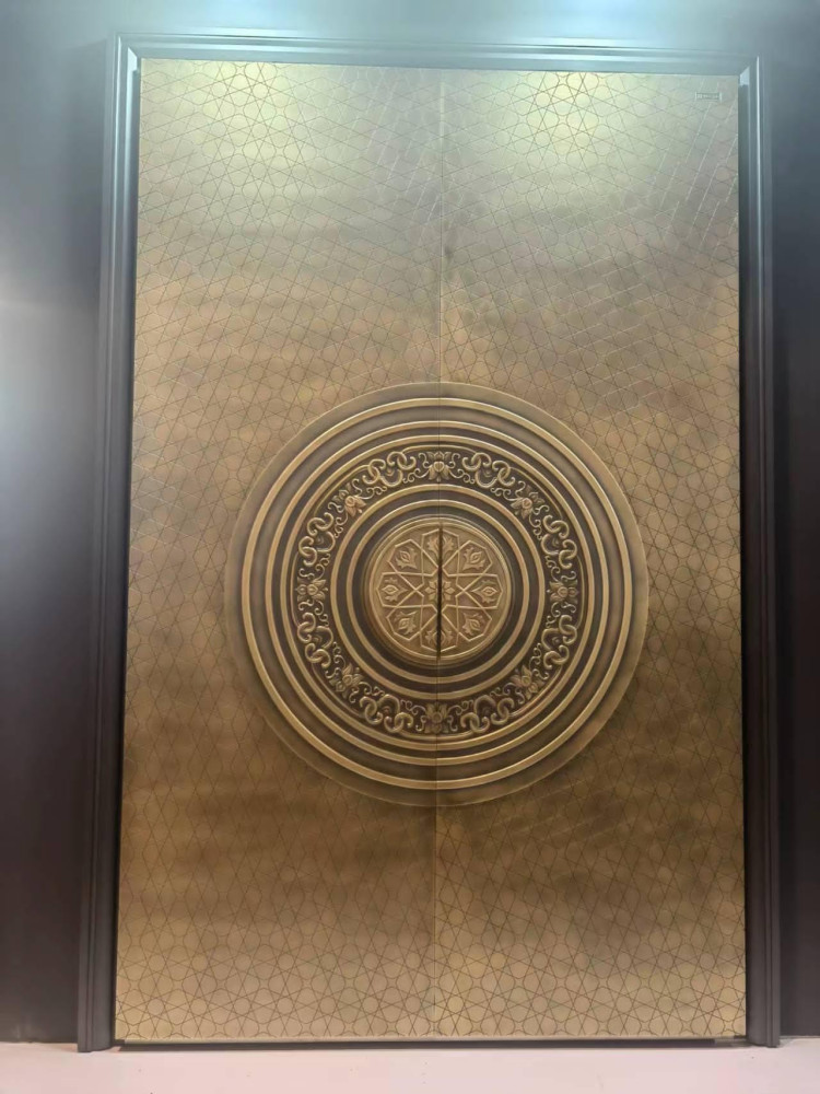 Luxury Cast Metal double entry door