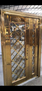 Golden Glass Luxury Door