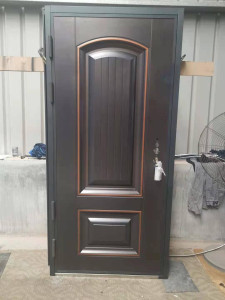 Steel Security Door intended for use as an Exterior or main Entrance door