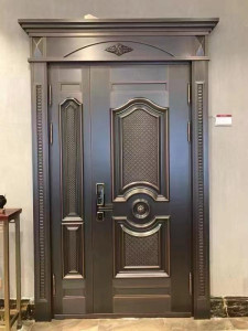 Double-leaf Security Steel Door armoured or bulletproof