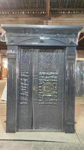 Cast Aluminum Security Door from high-grade cast aluminum 