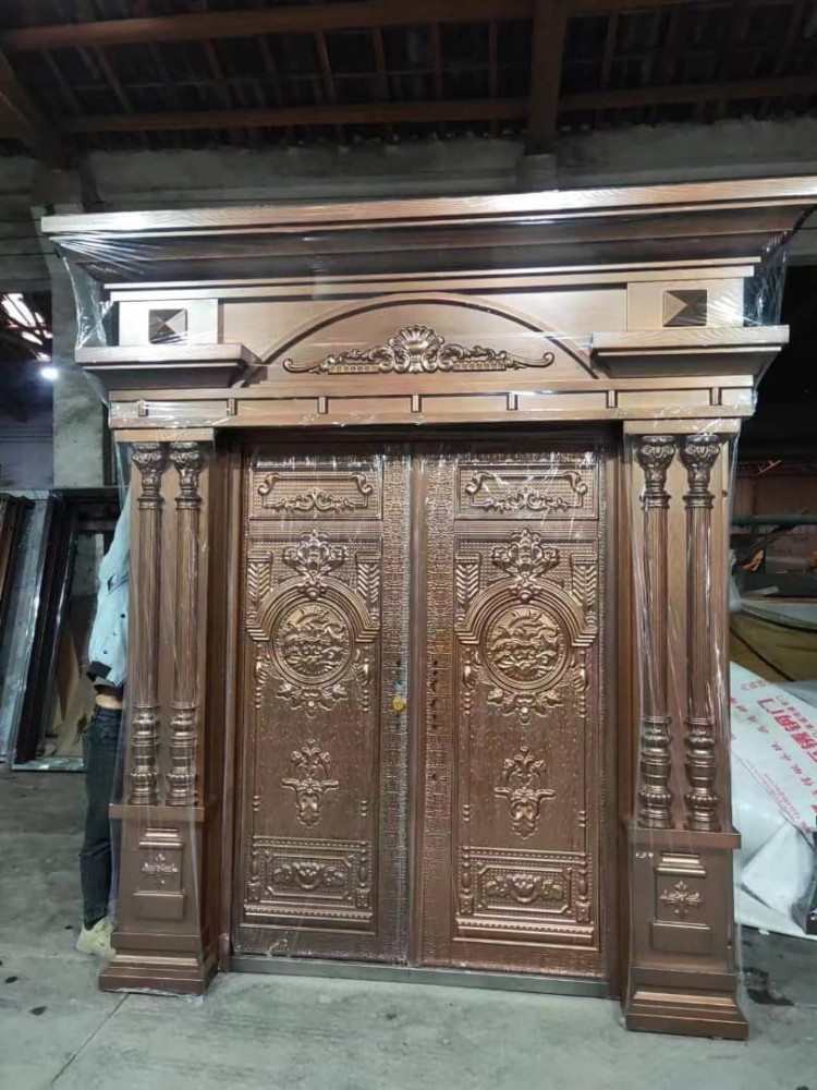 Luxury Copper Security Double Door Turkish Door