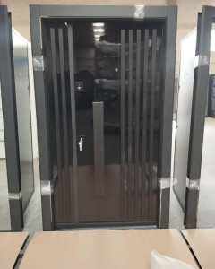 Turkish Steel Security Door Built with sturdy metal frame and composite surfaces