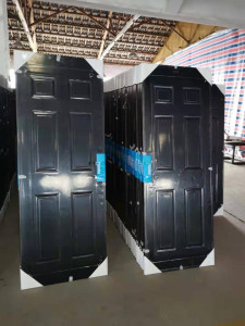 Wave Design Security Door