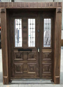 Luxury Pillar Entrance Door