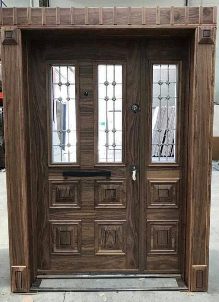 Luxury Pillar Entrance Door