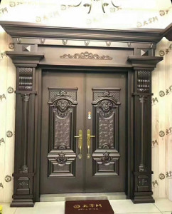 Royal Pillar Wooden Door