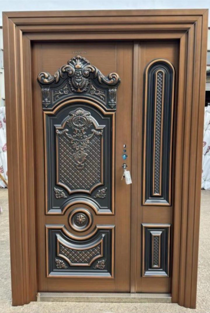 Walnut Armored Security Door