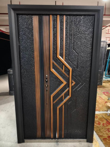 Luxury Carved Twin Armored Door