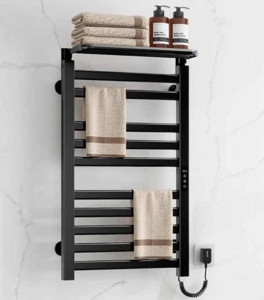 Towel Hanger with Cream Tray Organizer