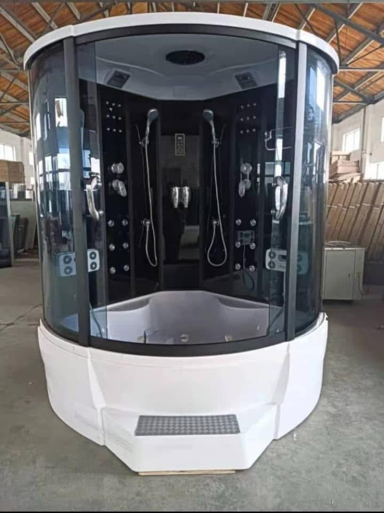 Montecarlo Hydromassage corner shower tub