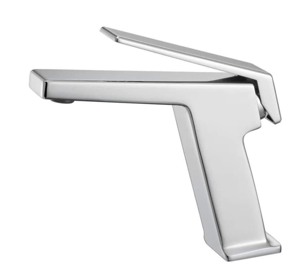 Modern Basin Mixer faucet with a chrome finish