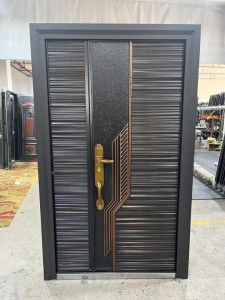 Luxury Modern Cast Aluminum Security Door
