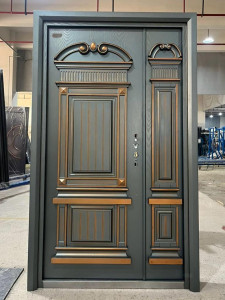 Copper Cast Security Door