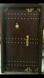 Studded Security Door