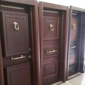 Brown Simple Security Door