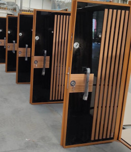 Brown and Black Turkey Steel Door