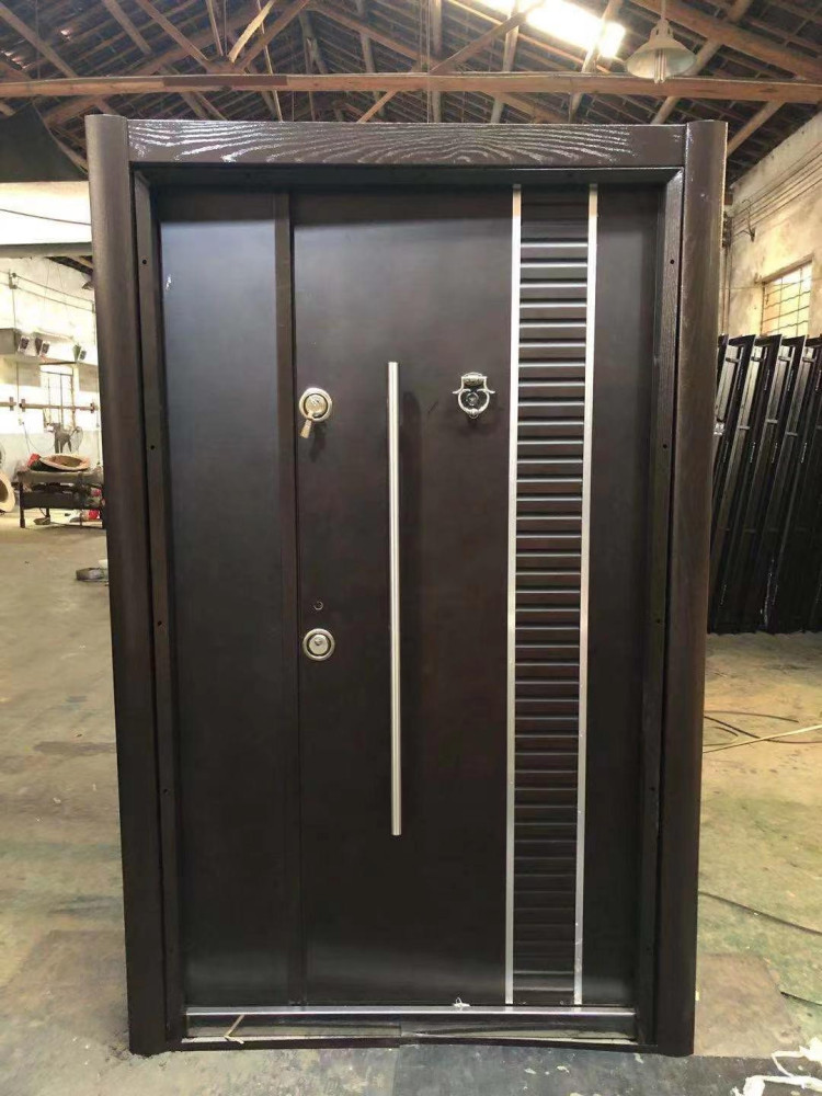 Brown Steel Security Door