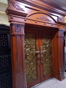 Wooden Security Door