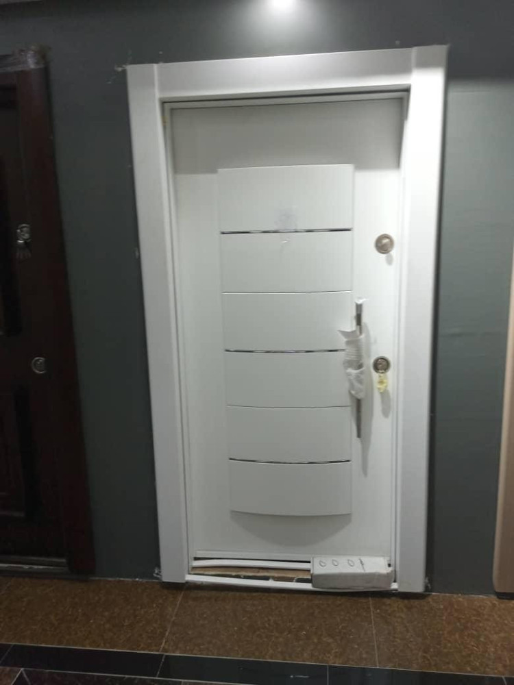 White Turkish Security Door