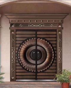 Large Ornate buletproof door