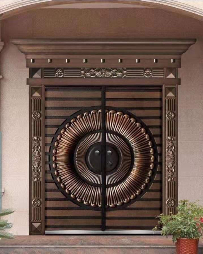 Large Ornate buletproof door