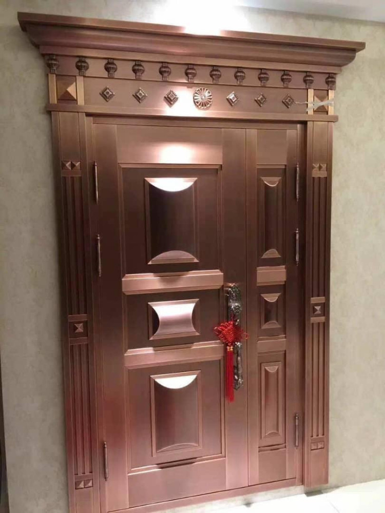 Luxury Copper-coloured Security Door