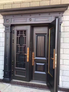 Double Steel Security Door