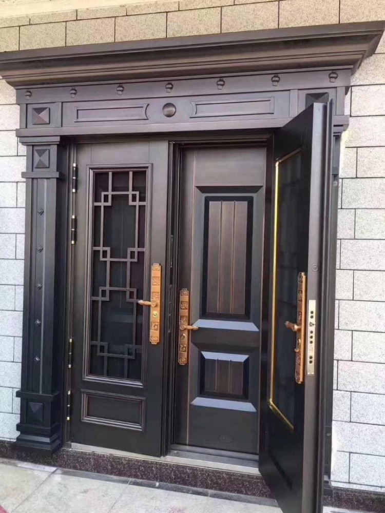 Double Steel Security Door