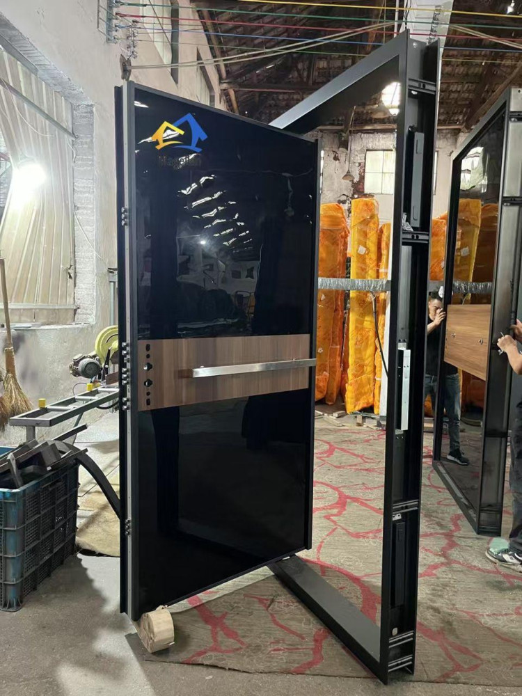 High-Security Pivot Door