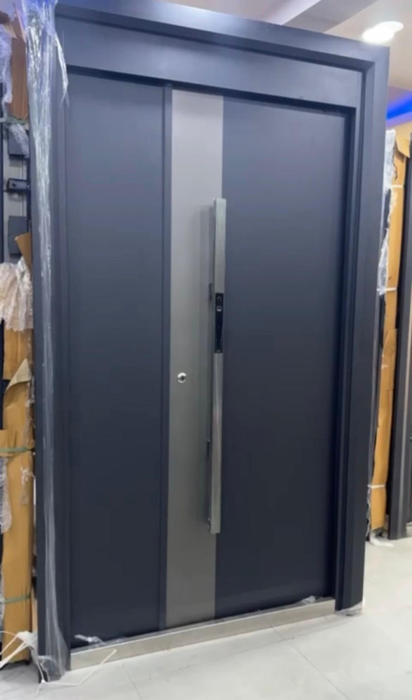 Modern Security Door likely Turkish or Israeli model