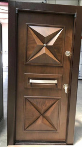 Turkish Steel Security Door Robust Construction