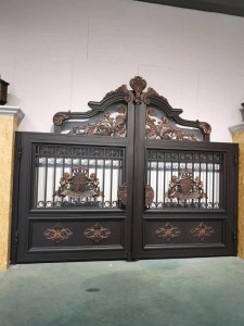 Wrought Iron Entrance Gate