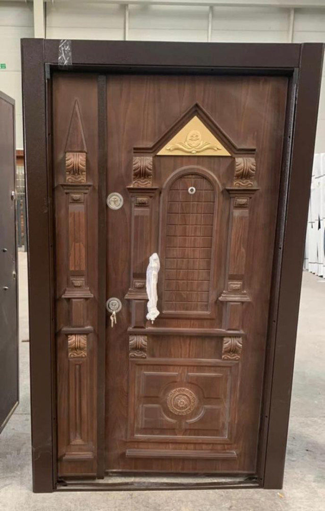 Brown Steel Door