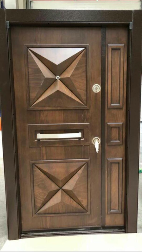 Brown Steel Door